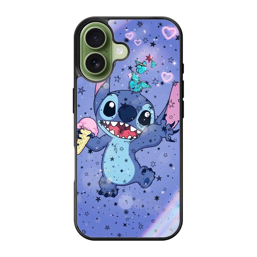 Stitch Butterfly iPhone 17 Case QC9238
