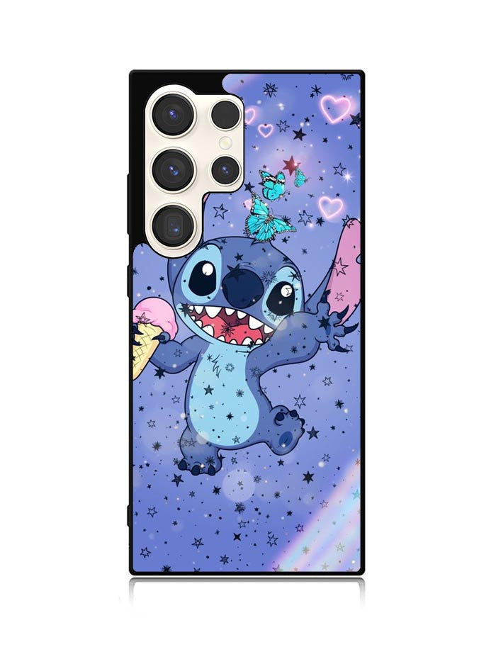 Stitch Butterfly Samsung Galaxy S25 Ultra 5G Case QC9238