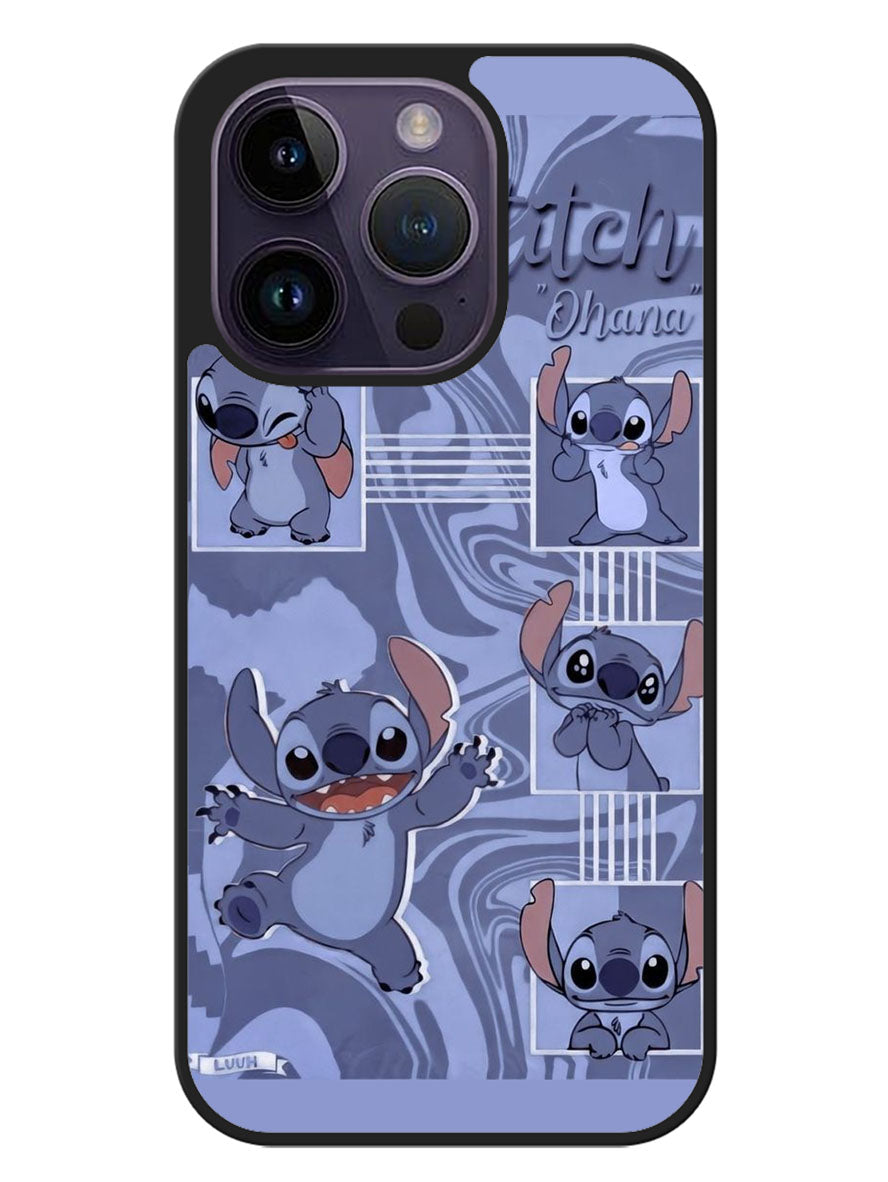 Stitch Ohana iPhone 14 Pro Max Case OV9235