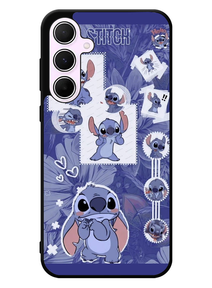 Aesthetic Stitch Samsung Galaxy A55 5G Case