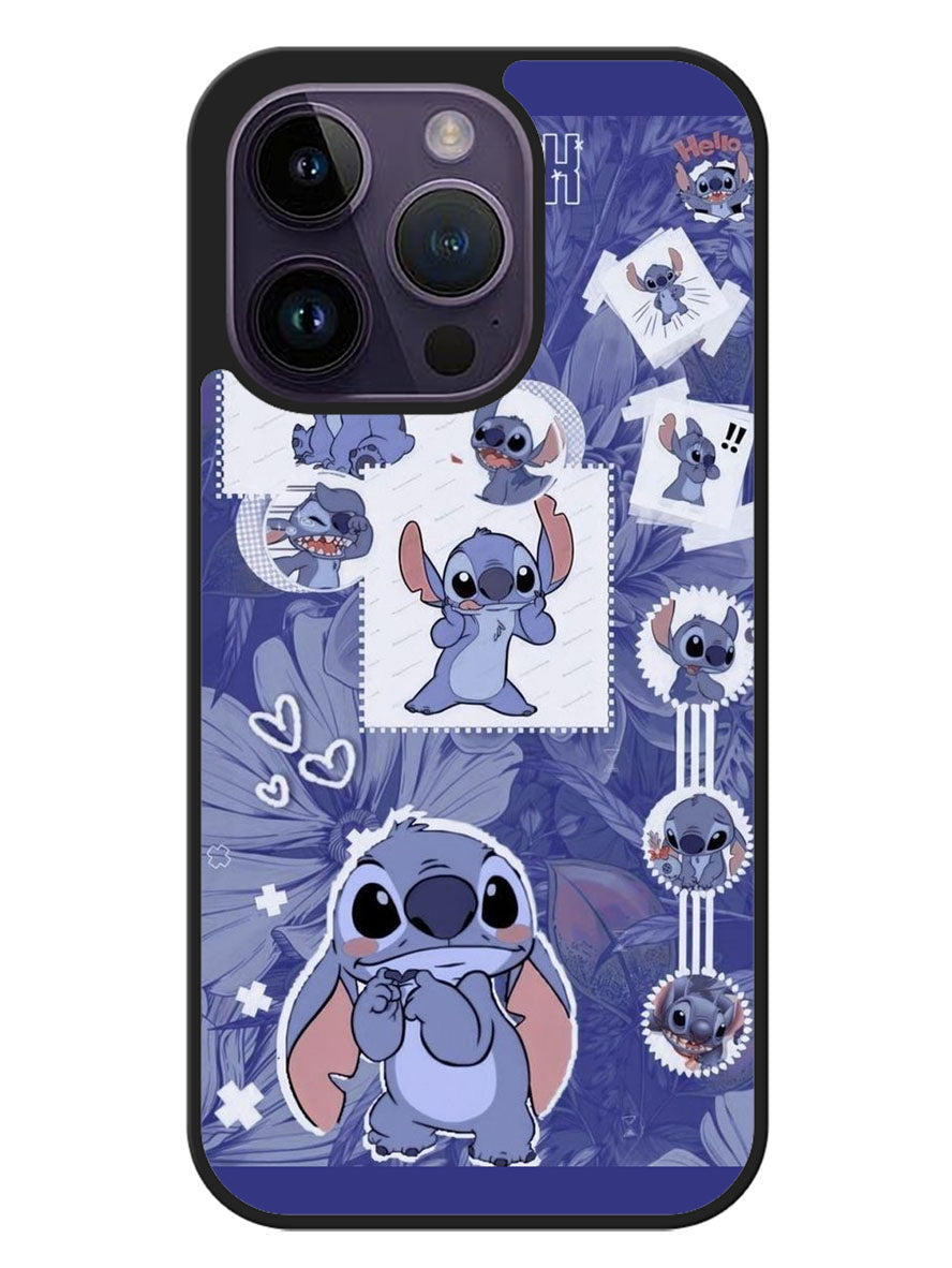 Aesthetic Stitch iPhone 14 Pro Case OV9256