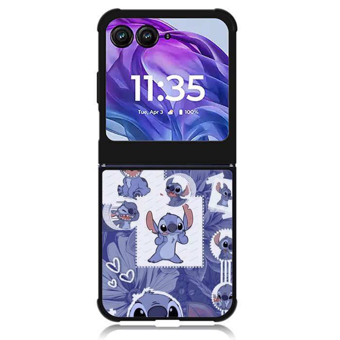 Aesthetic Stitch Motorola Moto Razr Plus 2024 , Moto Razr+ 2024 Case