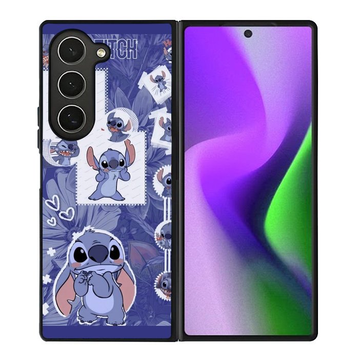 Aesthetic Stitch Samsung Galaxy Z Fold 6 Case