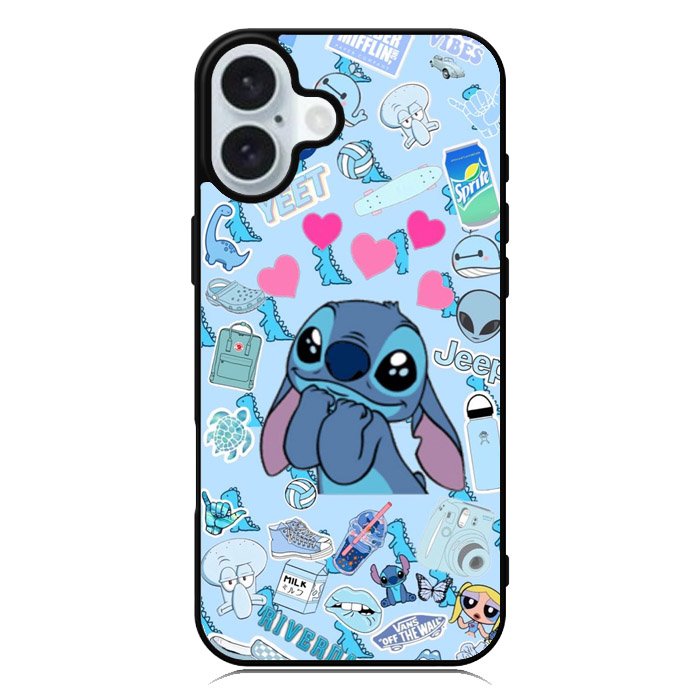 Hypebeast Stitch iPhone 16 Case