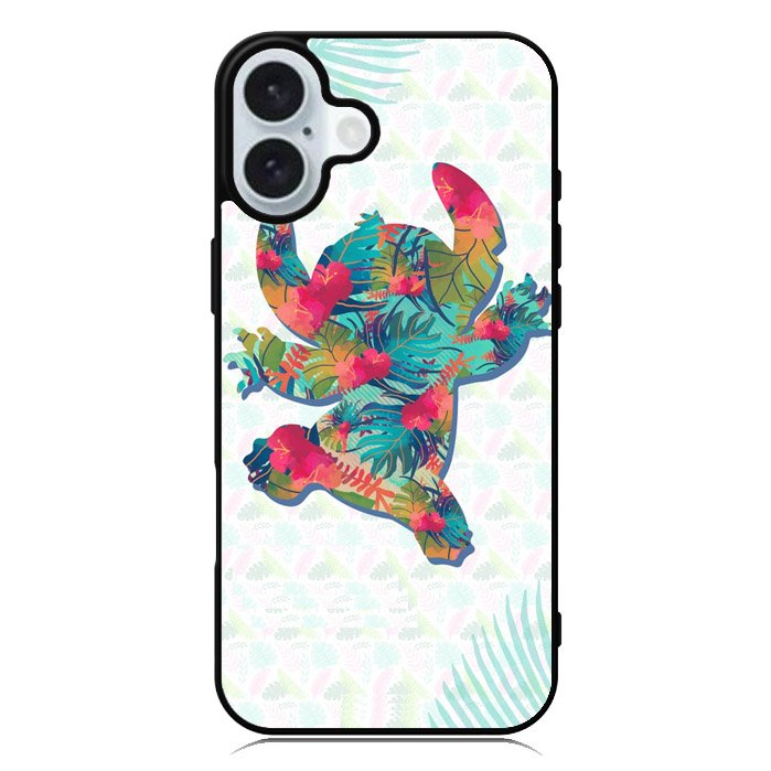 Stitch Hawaii iPhone 16 Case QC9237