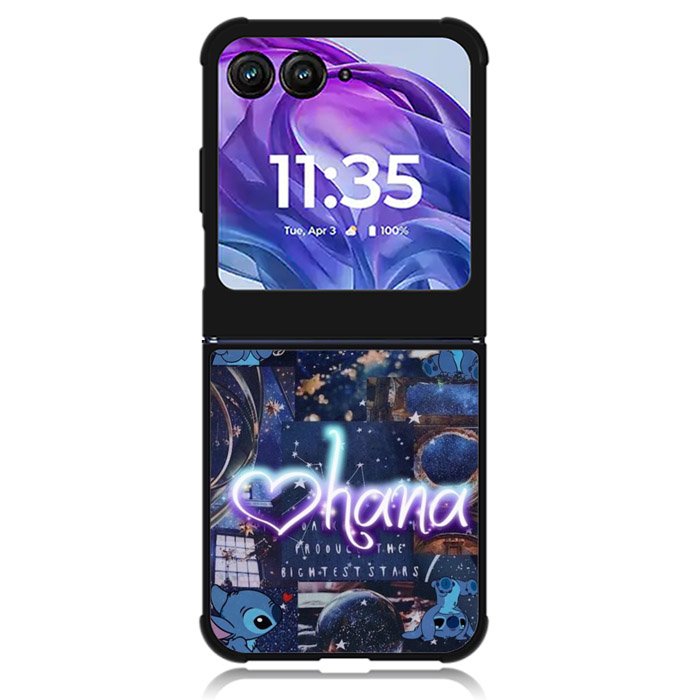 Ohana Stitch 2nd Motorola Moto Razr Plus 2024 , Moto Razr+ 2024 Case