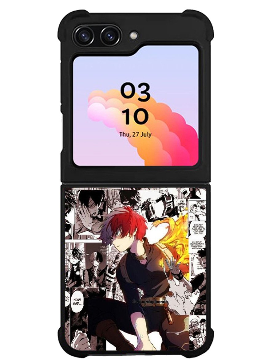 BNHA Todoroki Samsung Galaxy Z Flip 5 5G 2023 Case OV9253