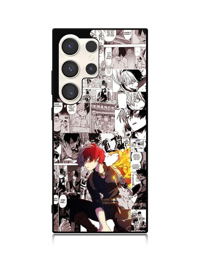 BNHA Todoroki Samsung Galaxy S25 Ultra 5G Case QC9253