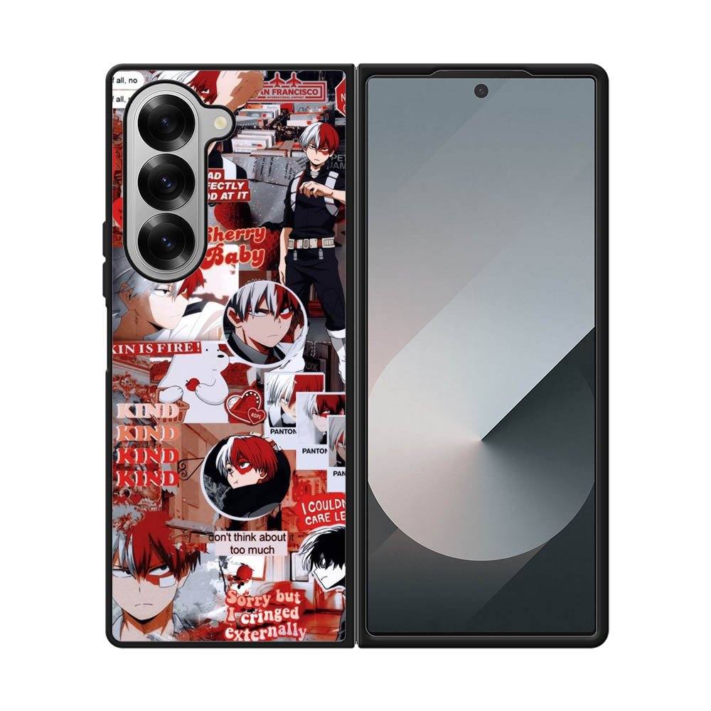 Cherry Babby Todoroki Samsung Galaxy Z Fold 7 5G Case QC9251