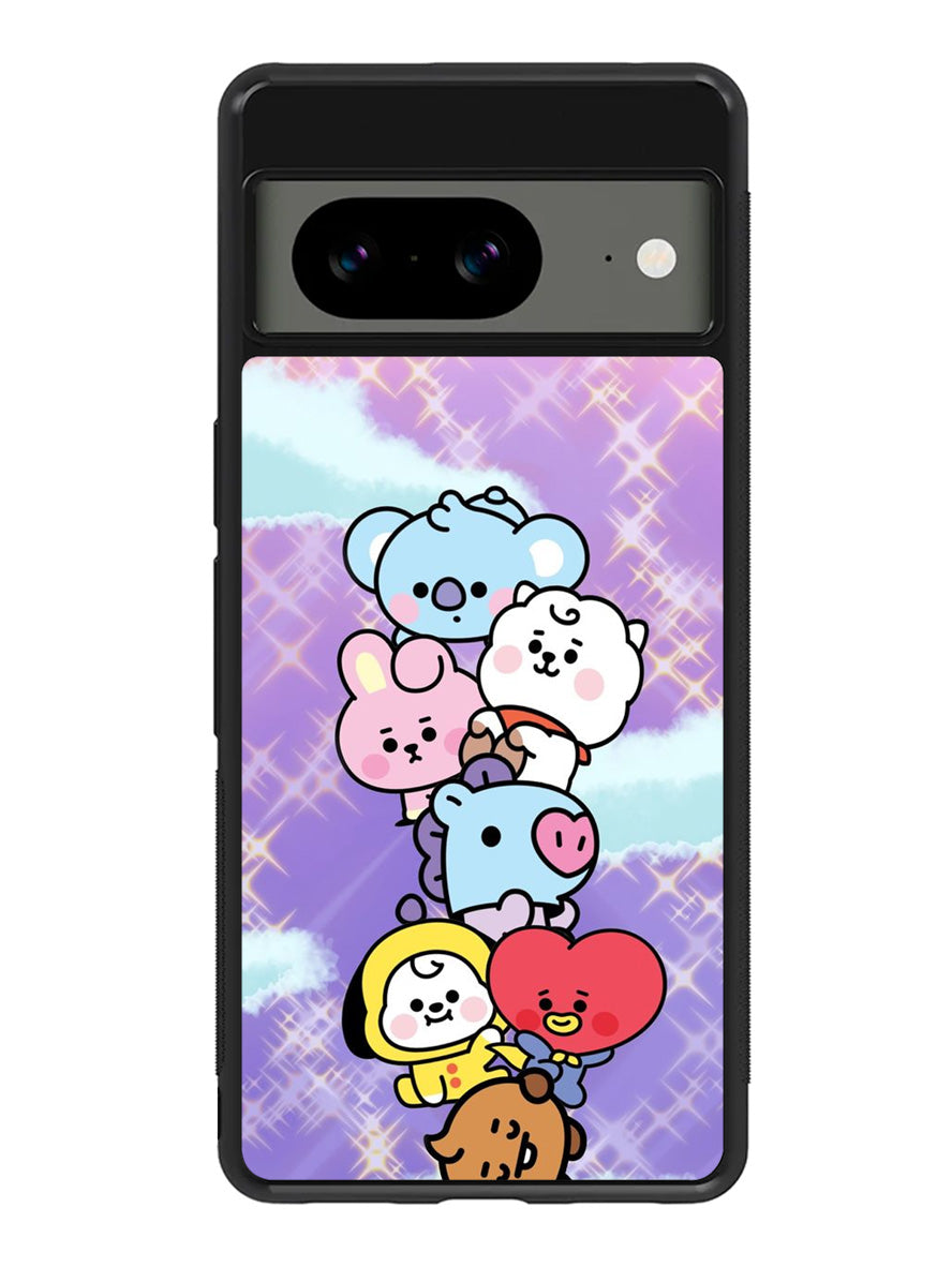 Happy BT21 Google Pixel 8 Case QC9311