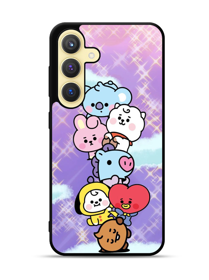 Happy BT21 Samsung Galaxy S24 FE 5G Case OV9311