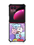 Happy BT21 Motorola Moto Razr Plus 2023 , Moto Razr+ 2023 Case OV9311