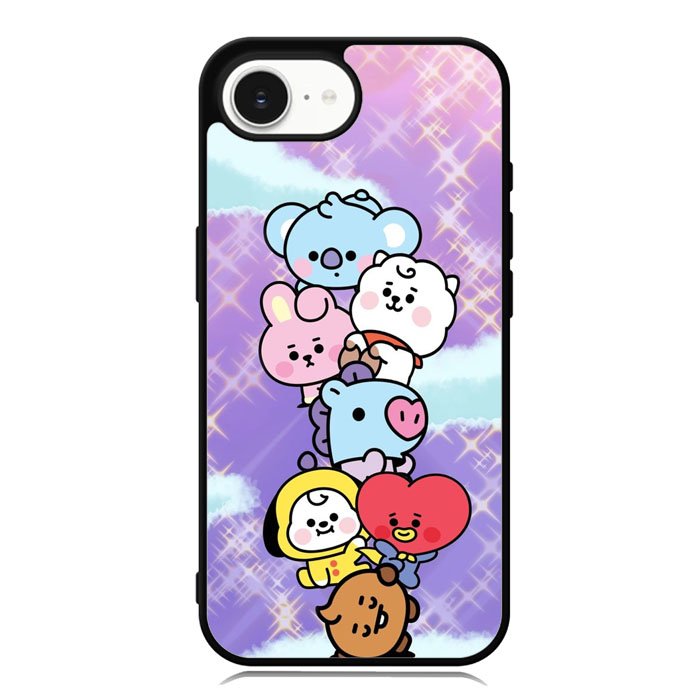 Happy BT21 iPhone 16e Case OV9311