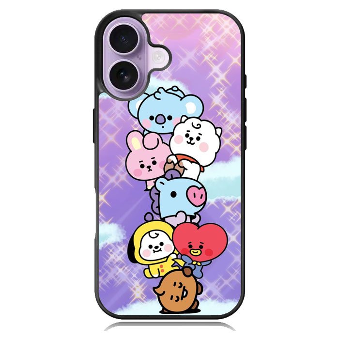Happy BT21 iPhone 17 Case OV9311
