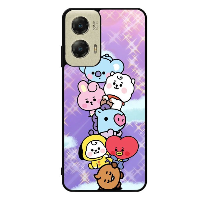 Happy BT21 Motorola Moto G Stylus 5G 2024 Case OV9311