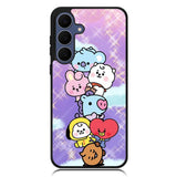 Happy BT21 Samsung Galaxy S25 FE Case OV9311