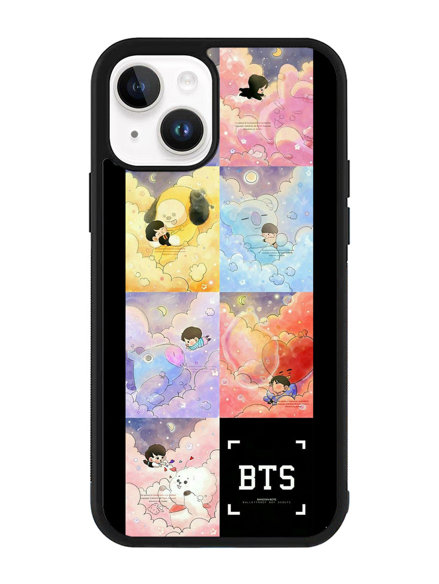 BTS Army BT21 iPhone 15 Plus Case OV9302