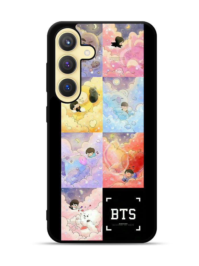 BTS Army BT21 Samsung Galaxy S25 Plus 5G , Samsung Galaxy S25+ 5G Case OV9302