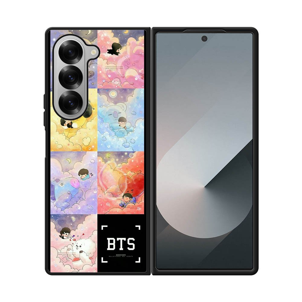 BTS Army BT21 Samsung Galaxy Z Fold 7 5G Case QC9302