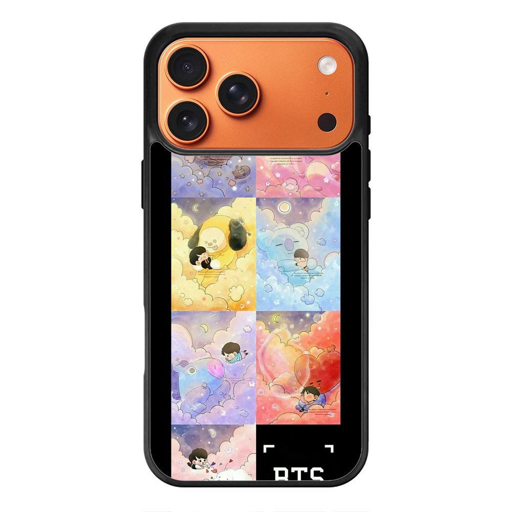 BTS Army BT21 iPhone 17 Pro Max Case QC9302