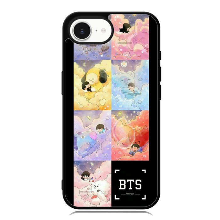 BTS Army BT21 iPhone 16e Case OV9302