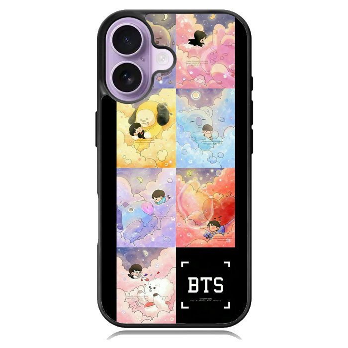 BTS Army BT21 iPhone 17 Case OV9302