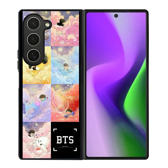 BTS Army BT21 Samsung Galaxy Z Fold 6 5G 2024 Case OV9302