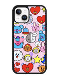 Pattern BT21 Cute iPhone 14 Plus Case QC9288