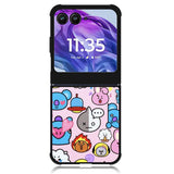 Pattern BT21 Cute Motorola Moto Razr Plus 2024 , Moto Razr+ 2024 Case OV9288