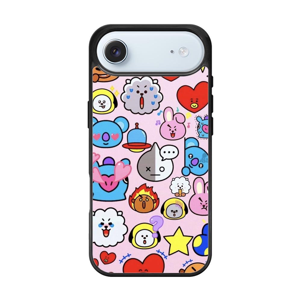 Pattern BT21 Cute iPhone Air Case OV9288