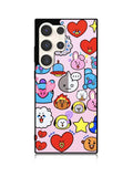 Pattern BT21 Cute Samsung Galaxy S25 Ultra 5G Case QC9288