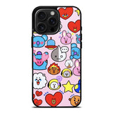 Pattern BT21 Cute iPhone 16 Pro Max Case OV9288