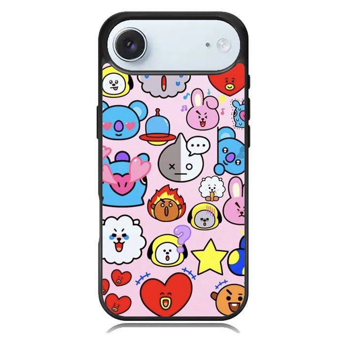 Pattern BT21 Cute iPhone 17 Air Case OV9288