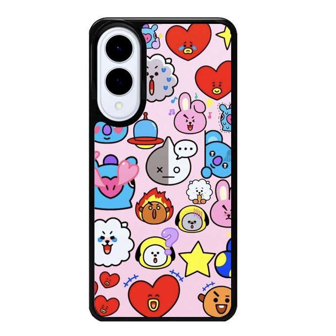 Pattern BT21 Cute Samsung Galaxy S25 Edge 5G Case OV9288