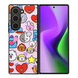 Pattern BT21 Cute Samsung Galaxy Z Fold 6 5G 2024 Case OV9288