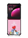 You Are Special Army BT21 Motorola Moto Razr Plus 2023 , Moto Razr+ 2023 Case OV9282