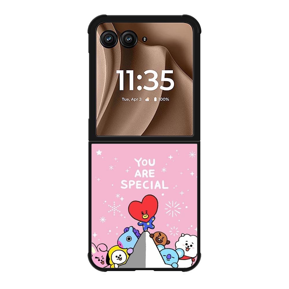 You Are Special Army BT21 Motorola Moto RAZR Plus 2025 Case OV9282