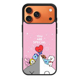 You Are Special Army BT21 iPhone 17 Pro Case QC9282