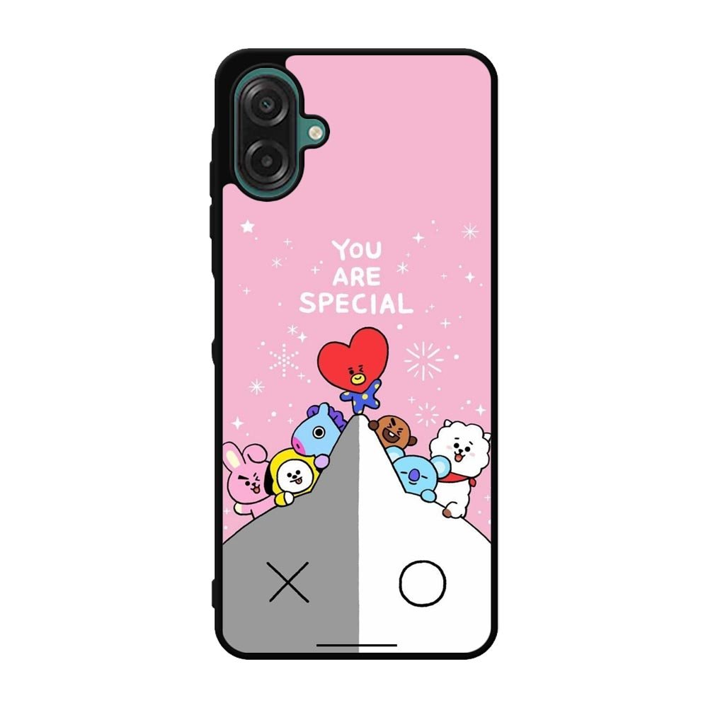 You Are Special Army BT21 Samsung Galaxy A07 Case QC9282
