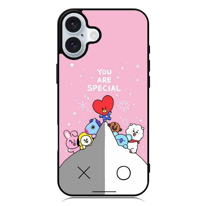 You Are Special Army BT21 iPhone 16 Case QC9282