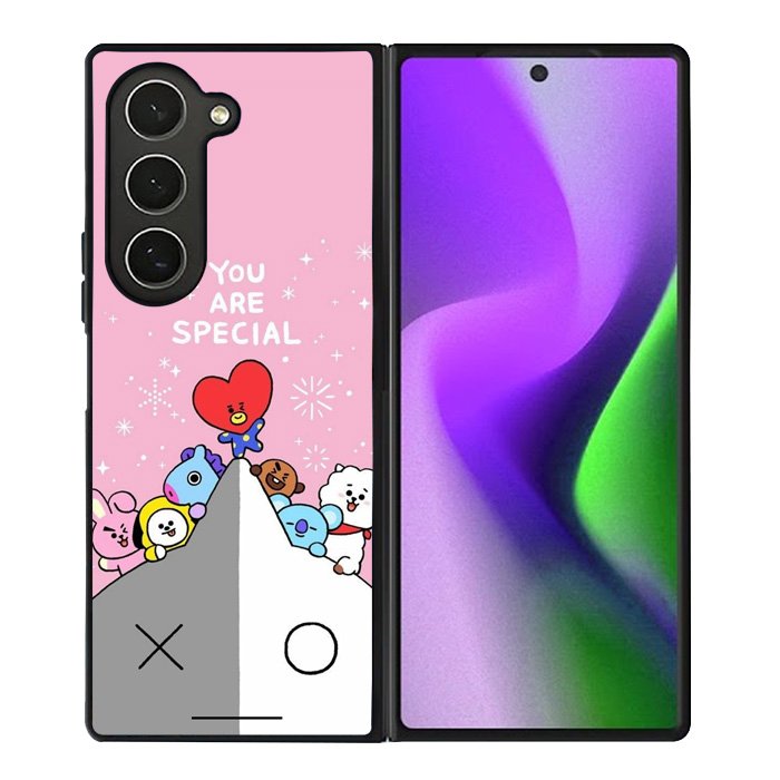 You Are Special Army BT21 Samsung Galaxy Z Fold 6 5G 2024 Case OV9282