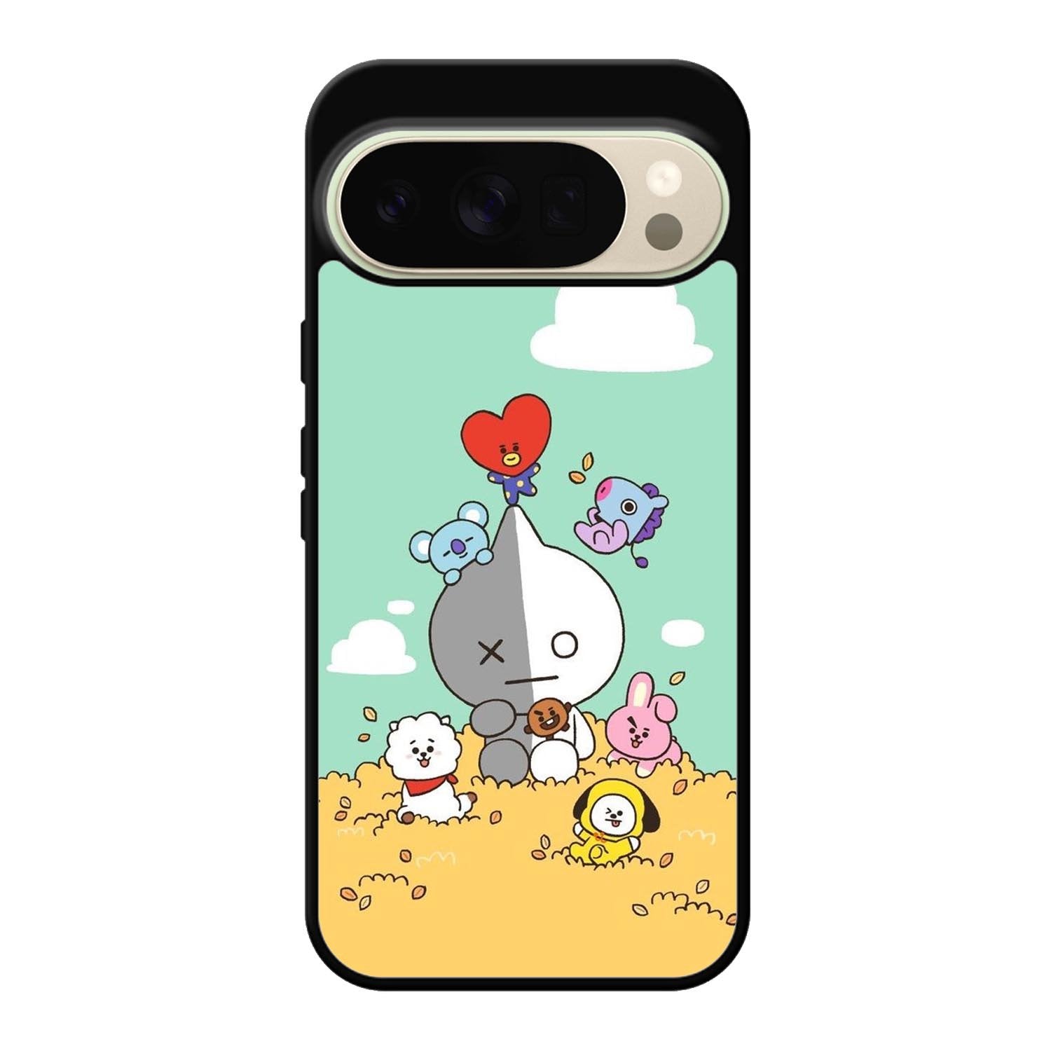 BT21 on the straw Google Pixel 10 Pro Case QC9307