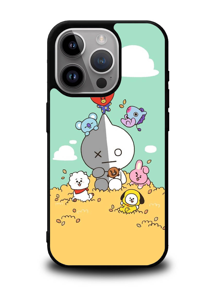 BT21 on the straw iPhone 16 Pro Case OV9307