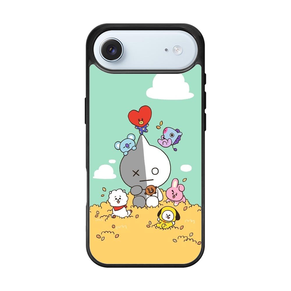 BT21 on the straw iPhone Air Case QC9307