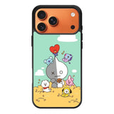 BT21 on the straw iPhone 17 Pro Max Case QC9307