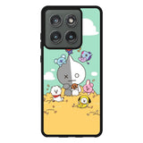BT21 on the straw Motorola Moto Edge 2025 Case QC9307