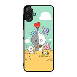 BT21 on the straw Samsung Galaxy A07 Case QC9307