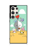 BT21 on the straw Samsung Galaxy S25 Ultra 5G Case QC9307
