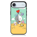 BT21 on the straw iPhone 17 Air Case OV9307