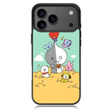 BT21 on the straw iPhone 17 Pro Case RC9307